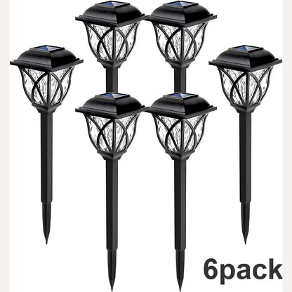 10 Pack Solar Yard Lights Bright Lawn Lights Outdoor Waterproof Led Solar Pathway Lights Landscape Path Lights
