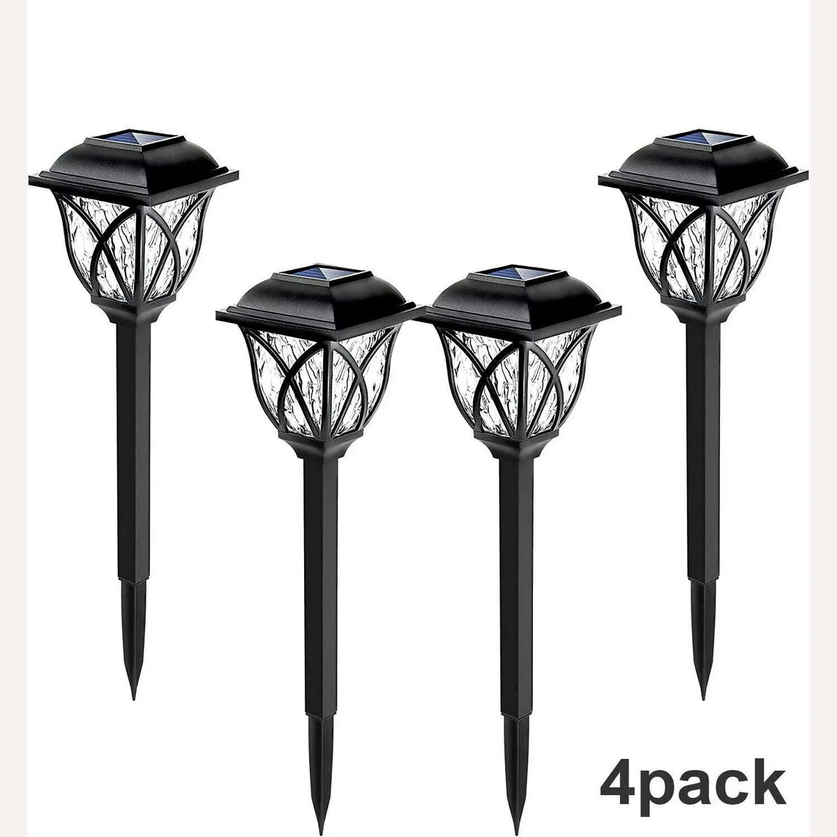 10 Pack Solar Yard Lights Bright Lawn Lights Outdoor Waterproof Led Solar Pathway Lights Landscape Path Lights