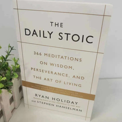 【100% New English Book】The Daily Stoic by Ryan Holiday 366 Meditations on Wisdom, Perseverance and the Art of Living Book Libros