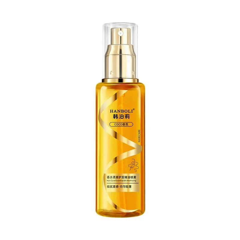 100Ml Premium Harmless Hair Oil Spray Scented Nourishing Conditioning Oil Deeply Moisturizing Hair Curly Sheen Spray Gift Women