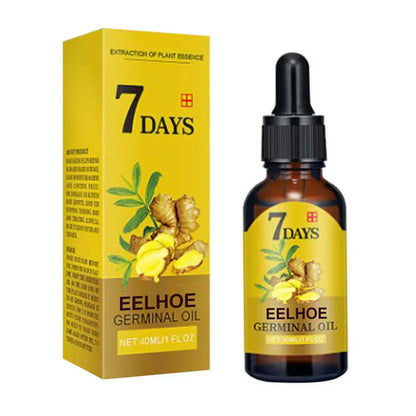 10/20/40ml Hair Growth Serum Oil Dense Regrowth Ginger Hair Care Repair Liquid Essential Anti Loss for Women Men Hair Care