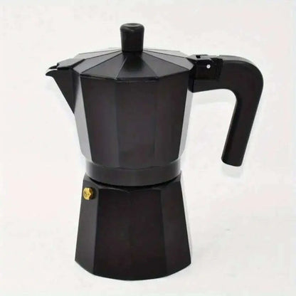 150/300/450ml Moka Pot Stovetop Camping Manual Cuban Coffee Maker Manual Camping Cuban Coffee Brewer for Making Cappuccino Latte