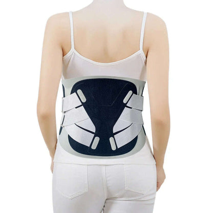1PCS Lower Back Brace Support, Lumbar Support - Herniated Disc, Sciatica - Adjustable, with 6 Aluminum Support - Men and Women