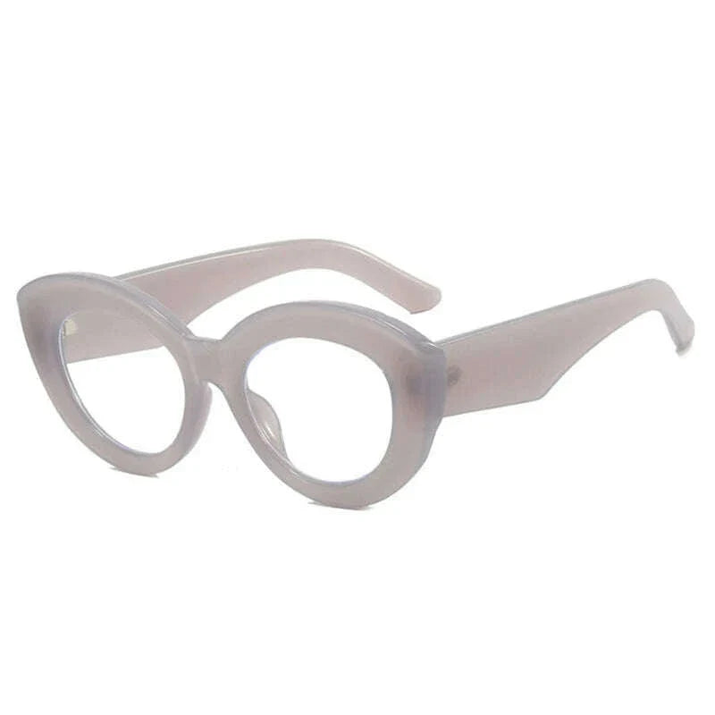2022 New Fashion Sexy Cat Eye Glasses Women Vintage Stripe Frame Optical Anti-blue Eyeglasses Female Leopard Oculos Spectacles