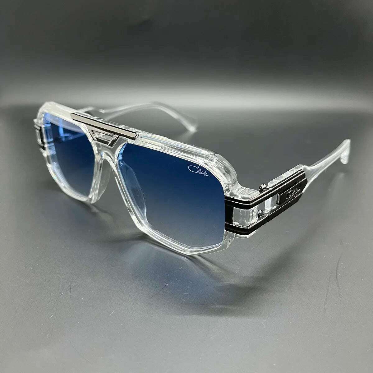 2024 New High Quality Women Sunglasses Oversized Vintage Retro Driving Outdoor Sports Men's Sun glasses Cazall 675