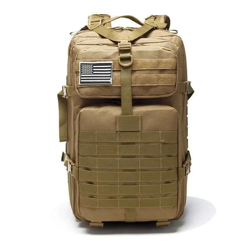 2025 New Backpack Outdoor Leisure 50 Liter Large Capacity Backpack Hiking Camping Hunting Backpacks