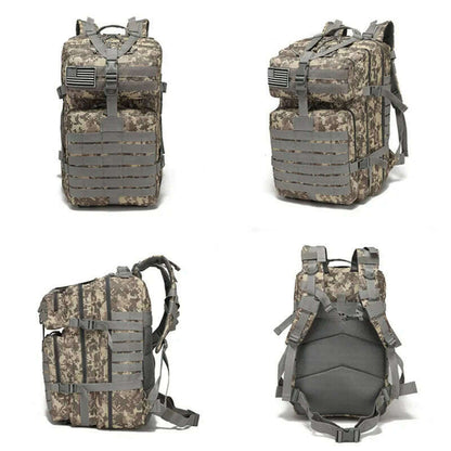 2025 New Backpack Outdoor Leisure 50 Liter Large Capacity Backpack Hiking Camping Hunting Backpacks