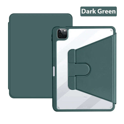 360° Rotation Case For Ipad 10 9 9th 10th Generation Pro 13 12.9 Air 11 5 4 M4 M2 2024 Mini 6 7 10.9 10.2 Protective Cover Funda