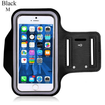 4-6.5Inch Smartphone Running Bags Men Women Waterproof Light Cell Phone Touch Screen Armbands Phone Case Sports Accessories