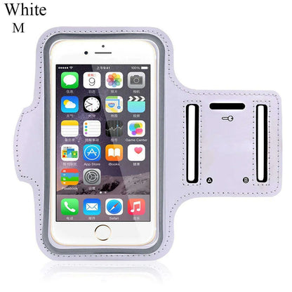 4-6.5Inch Smartphone Running Bags Men Women Waterproof Light Cell Phone Touch Screen Armbands Phone Case Sports Accessories