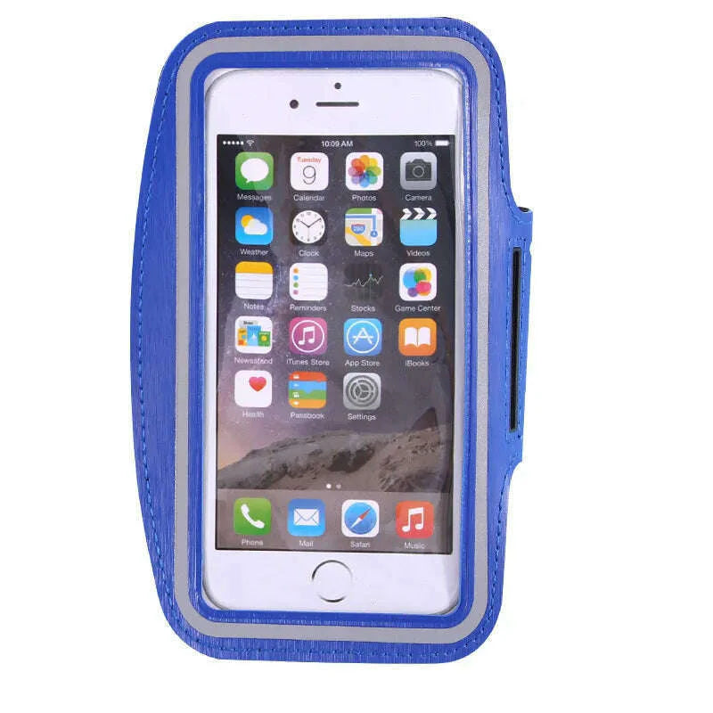 5 Inch Mobile Phone Armband Outdoor Sports Smartphone Holder Gym Running Phone Bag Arm Band Cases for Samsung for IPhone Holder