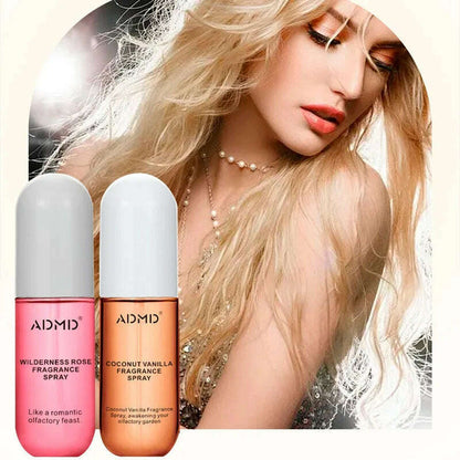 50ml Vanilla Skins Body Perfume Spray Long-Lasting Non-Irritating Body Mist Fragrance Men's Women Whole Body Portable Perfume