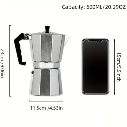 [European Coffee Tools] Octagonal Mocha Coffee Pots & European Coffee Tools | Italian Aluminum Models - Wholesale with Cross-Border Shipping