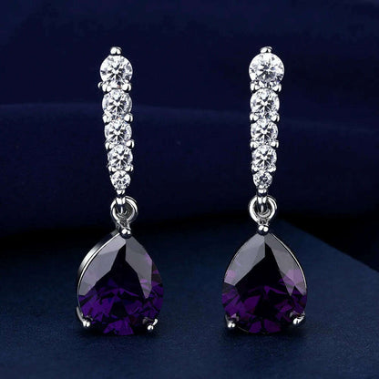 925 Sterling Silver Jewelry Women Fashion Cute Tiny Clear Crystal CZ Stud Earrings Gift for Girls Teens Lady Gift