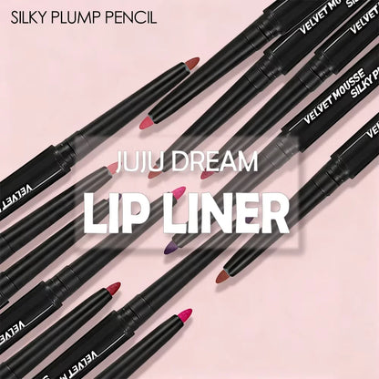 5 Colors Waterproof Matte Lipliner Pencil Red Contour Tint Lipstick Long Lasting Non-stick Cup Moisturising Lips Makeup...