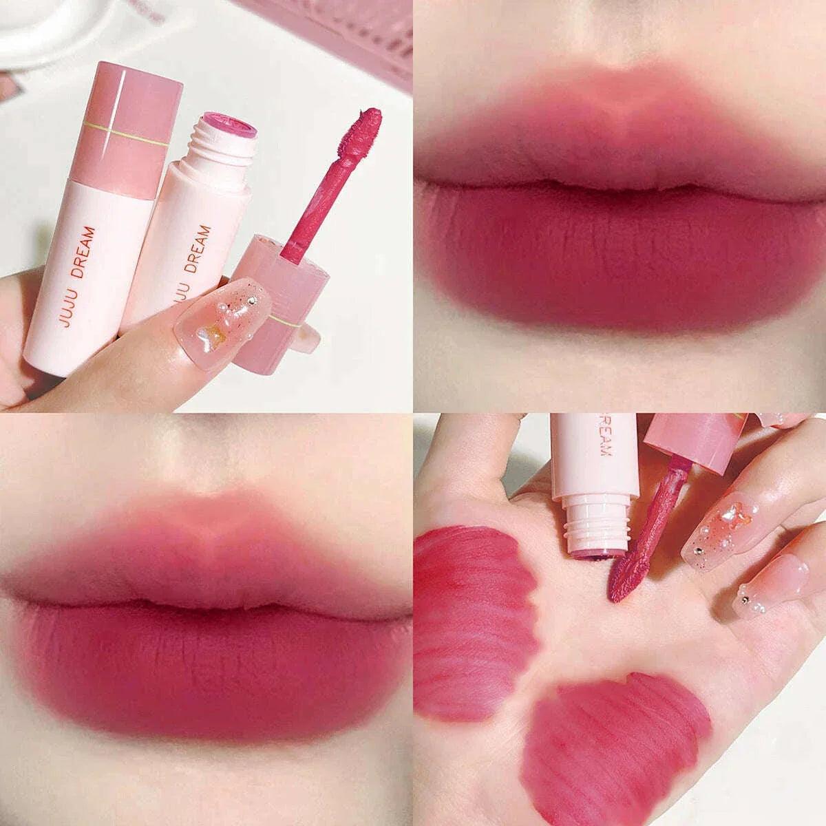 Airy Matte Velvet Lipstick Set  Makeup – 6 Rich Shades, Smudge-Proof & Long-Lasting
