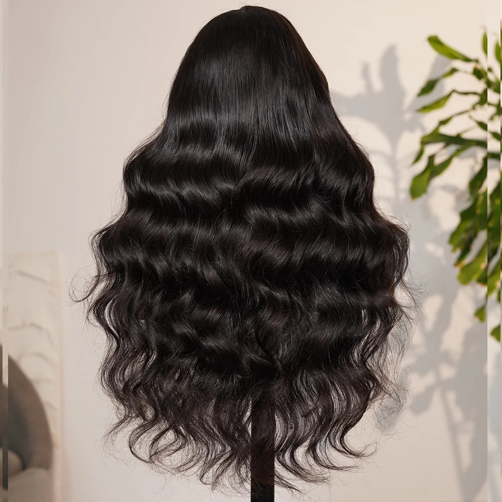 Ownmehair 13x4 13x6 Human Hair Wigs Glueless Body Wave 6x5 HD Wear and Go Wig Pre Plucked Bye Bye Knots Virgin Hair Wigs...