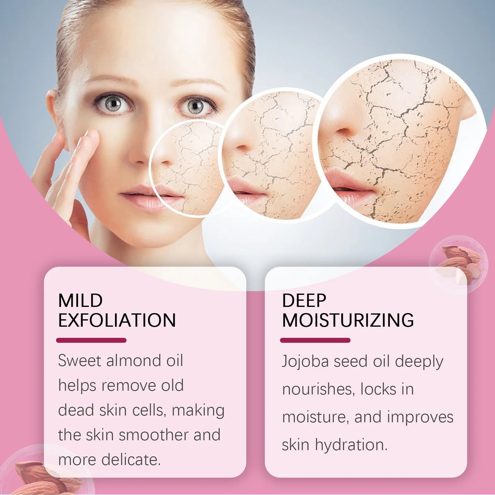 Oceaura Body Exfoliating Oil Gentle Cleaning Dead Skin Moisturizing Enhance Skin Luster Remove Dark Spots Body Peeling...