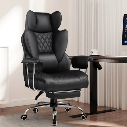 Gtplayer Gaming Chair, Office Chair with Pocket Spring Lumbar Support, Ergonomic and Comfortable Wide Office Computer Chair