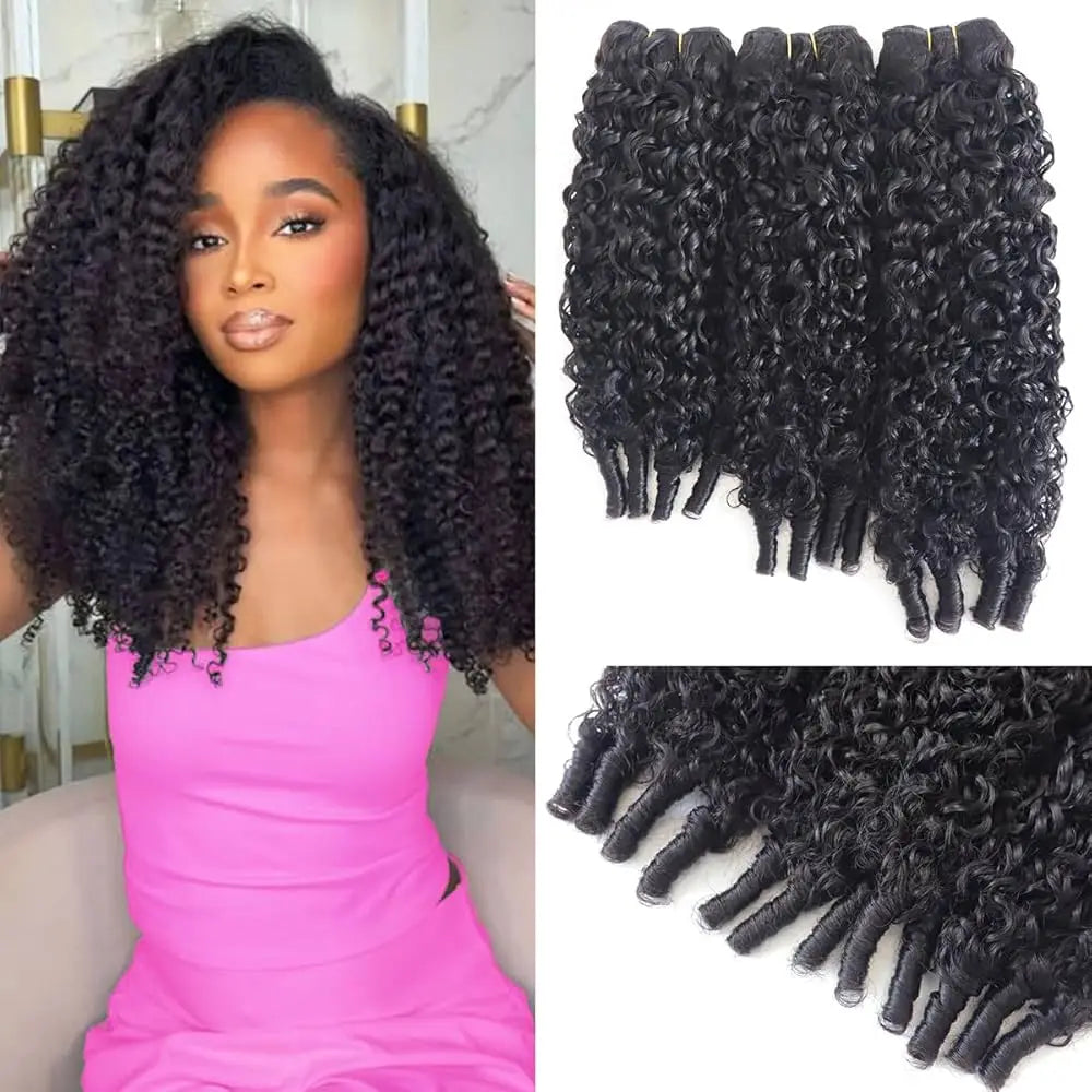 Burmese Curly Human Hair Bundles Human Hair Quality Deep Wave Raw Hair Weave Bundles Double Drawn Vietnamese Hair Extension