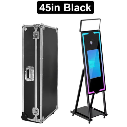 High Quality Selfie Portable Photo Booth Wedding Event 65 inch and 40 inch Magic Mirror DSLR Camera Photo Booths - Kimlud
