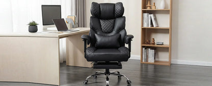 Comhoma Ergonomic Gaming Chair, Office Chair 400 Lb, with Adjustable Lumbar Support & Footrest, Hybrid Design,High Back...