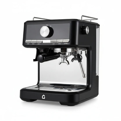HiMISS 15 Bar Espresso Machine with Milk Frother and Grinder, 30 grind setting, Cappuccino & Espresso Coffee Maker |...