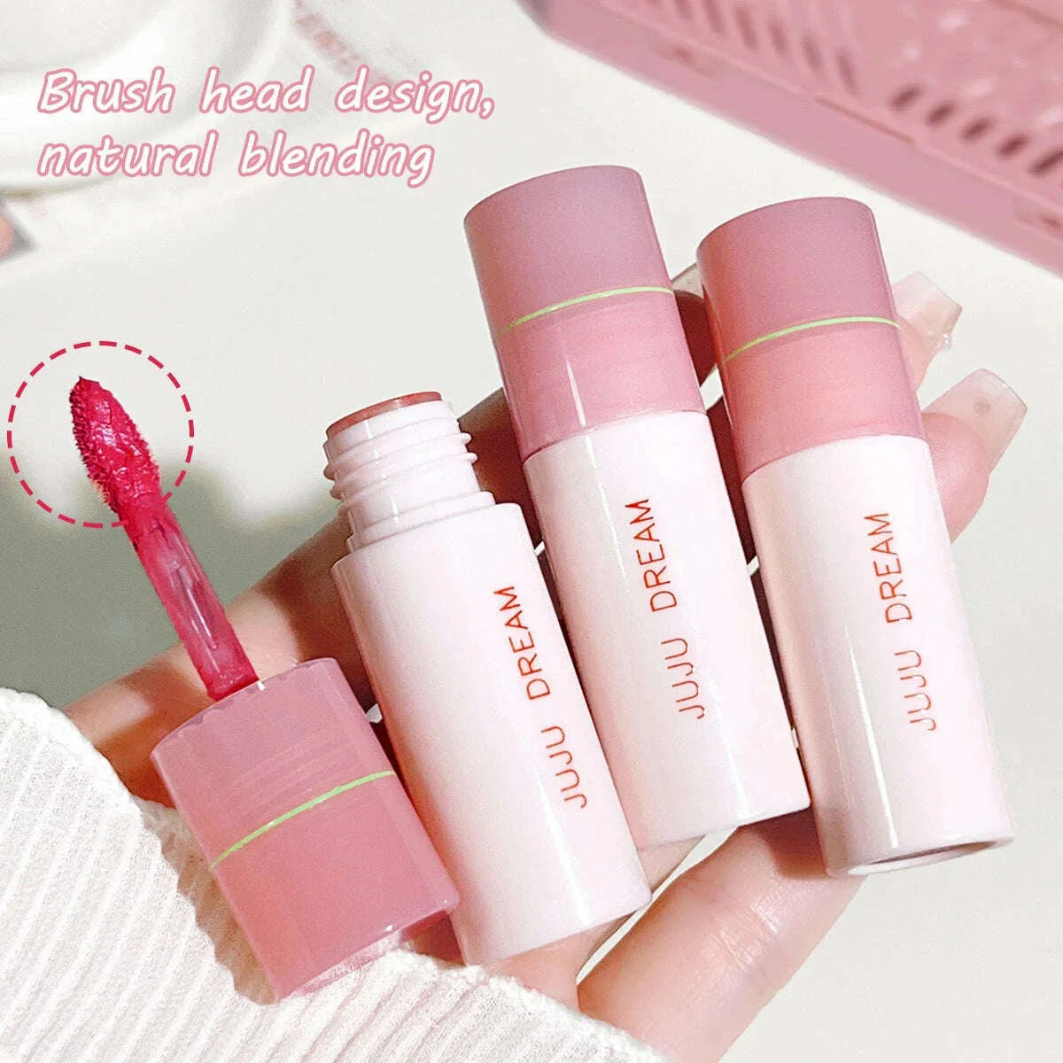 Airy Matte Velvet Lipstick Set  Makeup – 6 Rich Shades, Smudge-Proof & Long-Lasting