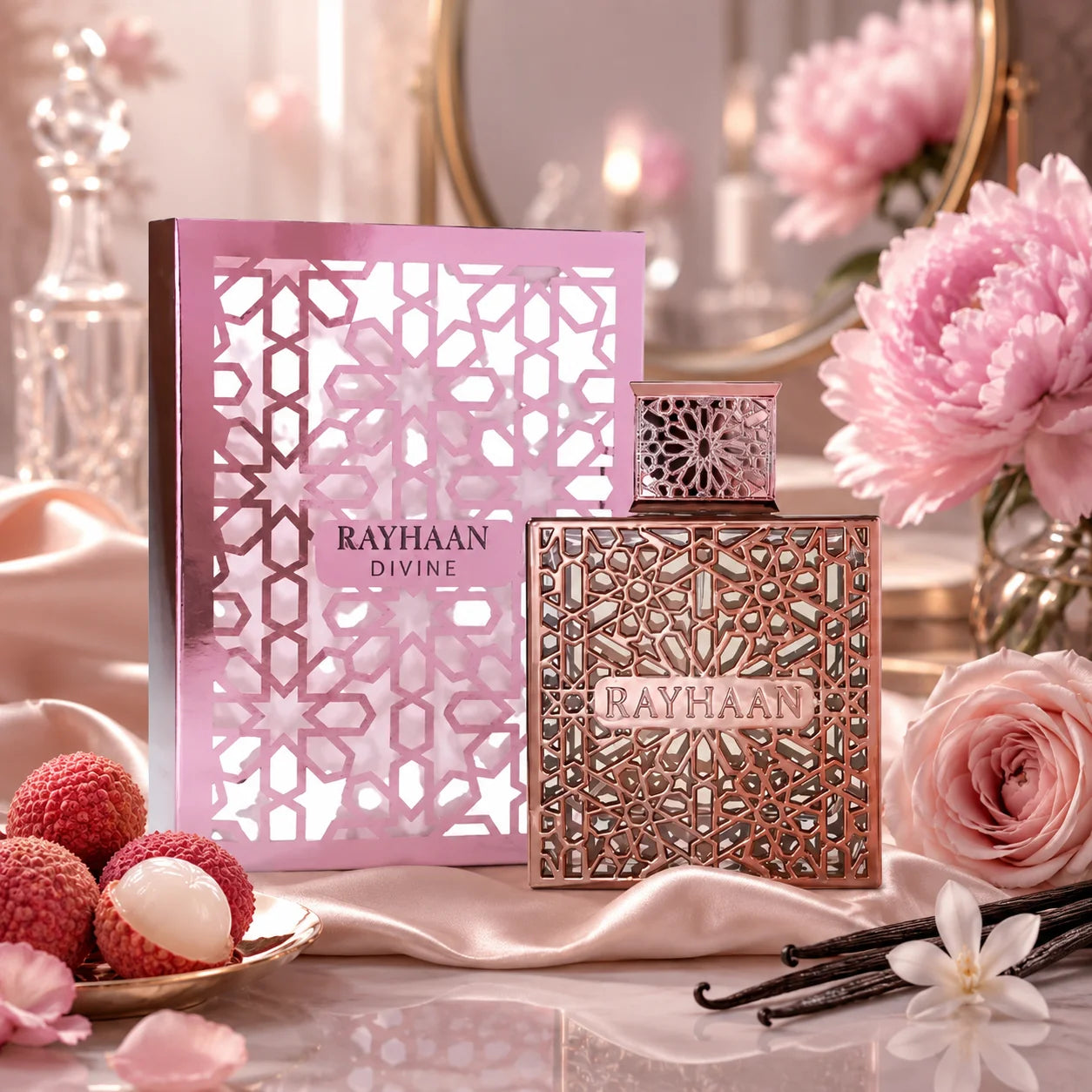 Rayhaan Divine Rayhaan 100ml/3.4oz Long-Lasting Perfume Women Fragrance For Daily Use | Kimlud Premium Perfume