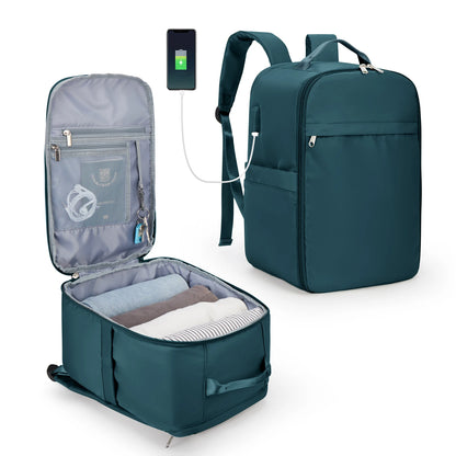 Ryanair Backpack 40x20x25 Cabin Bag, Hand Luggage Travel Backpack for Easyjet Cabin Bag 45x36x20, Laptop Backpack for Women/Men