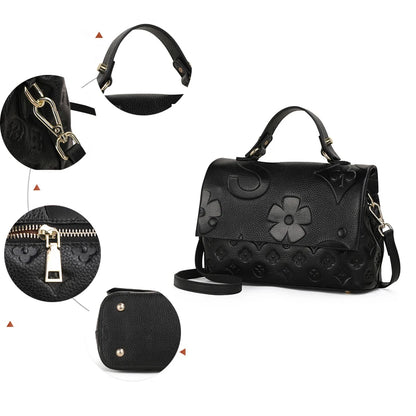 Top layer cowhide bag 2025 New fashionable versatile summer handbag Women's bag Genuine leather one shoulder crossbody bag