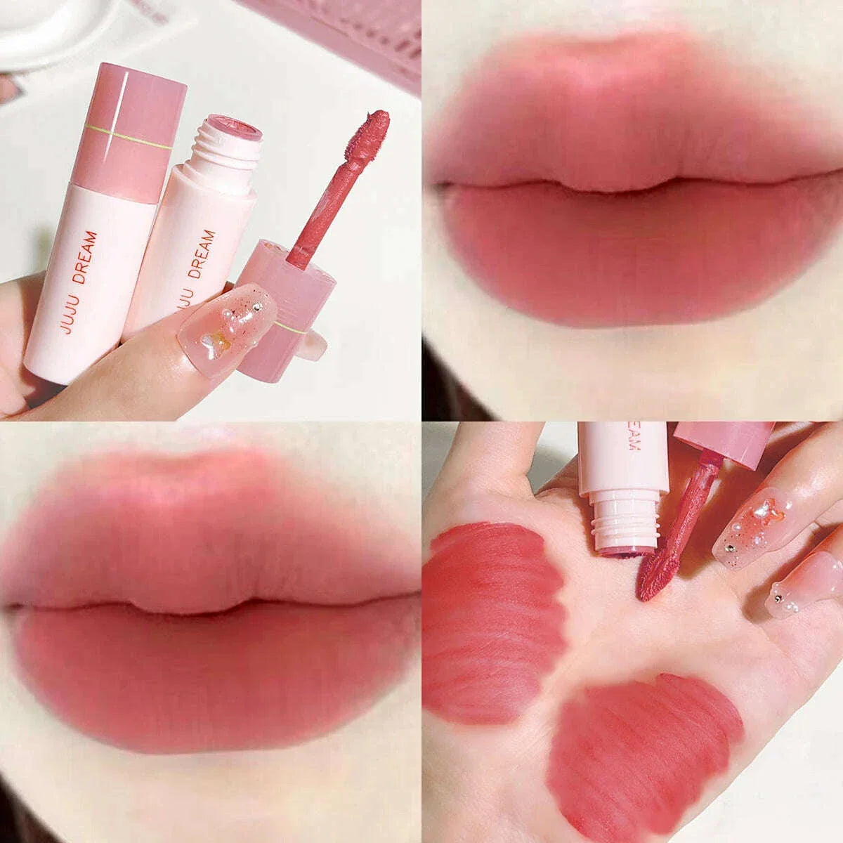 Airy Matte Velvet Lipstick Set  Makeup – 6 Rich Shades, Smudge-Proof & Long-Lasting