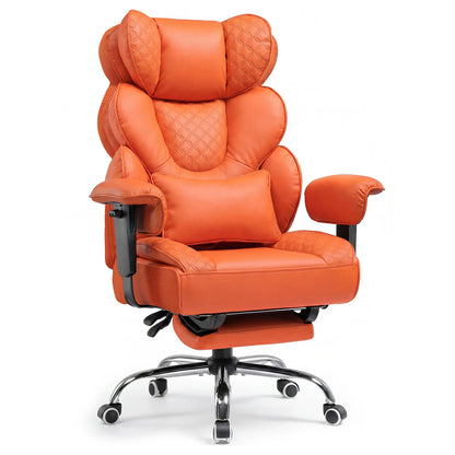 Comhoma Ergonomic Gaming Chair, Office Chair 400 Lb, with Adjustable Lumbar Support & Footrest, Hybrid Design,High Back...