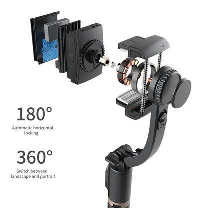 new Gimbal Stabilizer 360° rotation stable shooting Bluetooth Selfie Stick Tripod for Smartphone Live Vertical Shooting Bracket