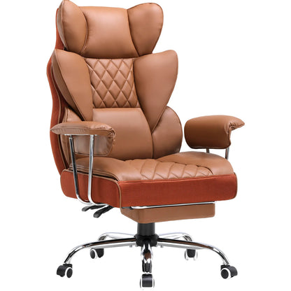 Gtplayer Gaming Chair, Office Chair with Pocket Spring Lumbar Support, Ergonomic and Comfortable Wide Office Computer Chair