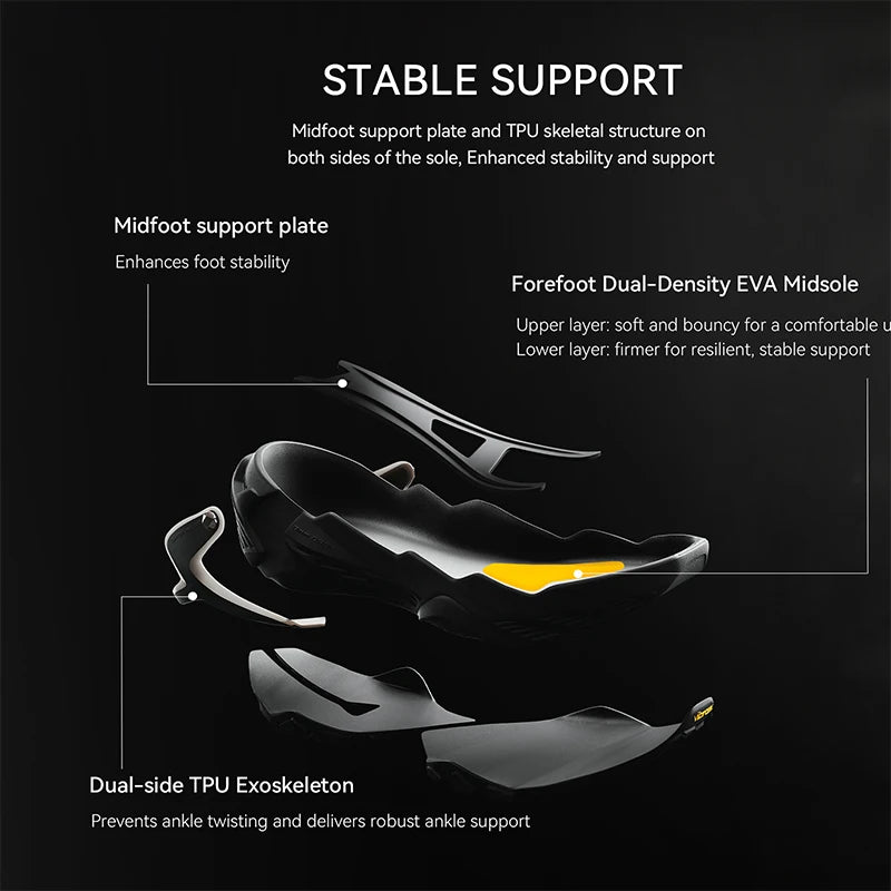 KAILAS New Arrivals YAN GTX MID Men's Anti-Slip Hiking Shoes Outdoor Waterproof Sport Sneakers KS2532137