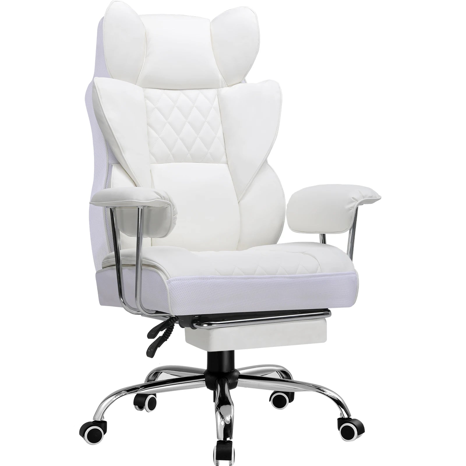 Gtplayer Gaming Chair, Office Chair with Pocket Spring Lumbar Support, Ergonomic and Comfortable Wide Office Computer Chair