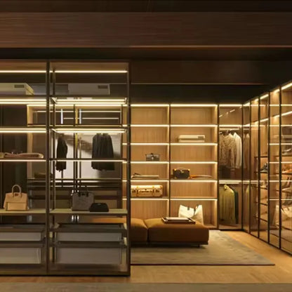 Custom Wooden Capacity Large Cabinet Wardrobe Folding with Storage Organizer Bedroom Furniture for Clothes Storage Cabinet - Kimlud