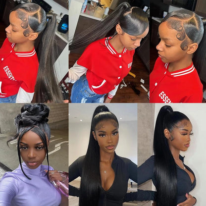 250 Density Invisible Strap Full Hd Lace Glueless Wig Human Hair Raw Vietnamese Bone Straight Lace Front Human Hair Wigs