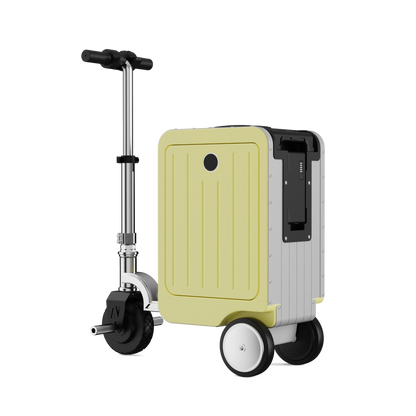 FENGJIU Adult and Children's Skateboard Luggage with Strong Load-bearing Capacity Rechargeable Electric Luggage...