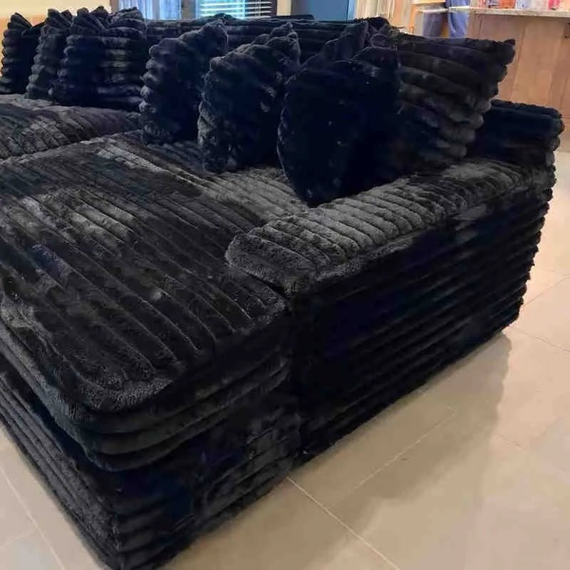 Best Seller Modern Extendable Convertible Upholstered Inflatable Frameless Vacuum Compressed Sleeper Sofa Home Office Furniture