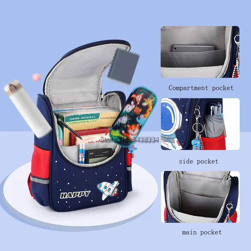 School Bags for boy Child Pink Unicorn Kawaii anime Backpack Kindergarten Student Cute Girls Children's Schoolbag Waterproof Kid