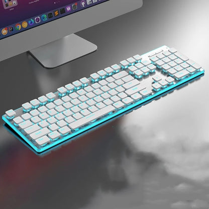 Front Walker X7S Wireless Keyboard and Mouse Set Silent Ultra-thin High-value Gaming Computer Office Mechanical Keyboard - Kimlud