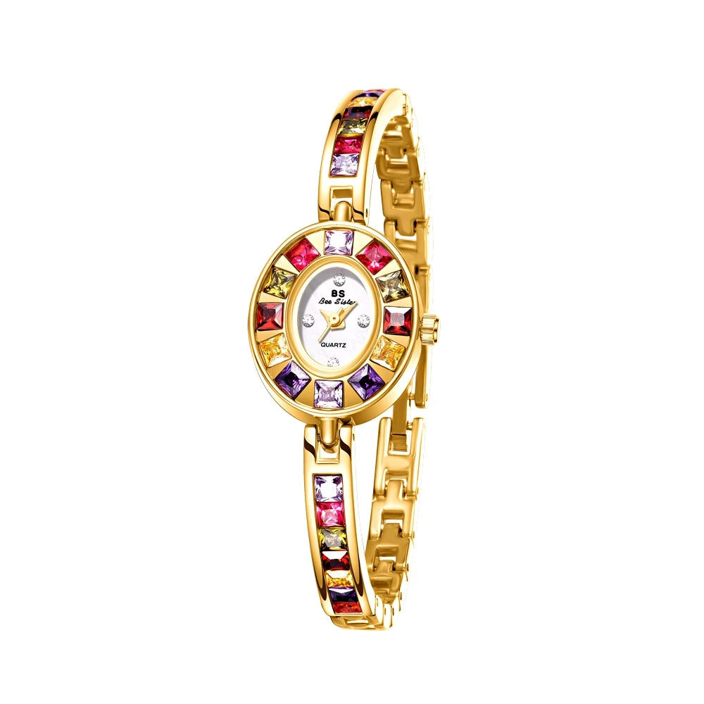 QUARTZ WATCH BS New Best-selling Watch Factory Direct Export Chain With Gradient Light Luxury Women's - Piece Consignment FA1681 - Kimlud