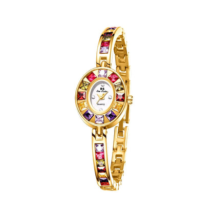 QUARTZ WATCH BS New Best-selling Watch Factory Direct Export Chain With Gradient Light Luxury Women's - Piece Consignment FA1681 - Kimlud