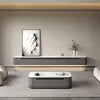 Customized Cabinet TV Cabinet Console Living Room with Coffee Table Home Furniture Option Color - Kimlud