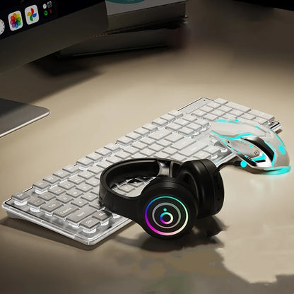 Front Walker X7S Wireless Keyboard and Mouse Set Silent Ultra-thin High-value Gaming Computer Office Mechanical Keyboard - Kimlud