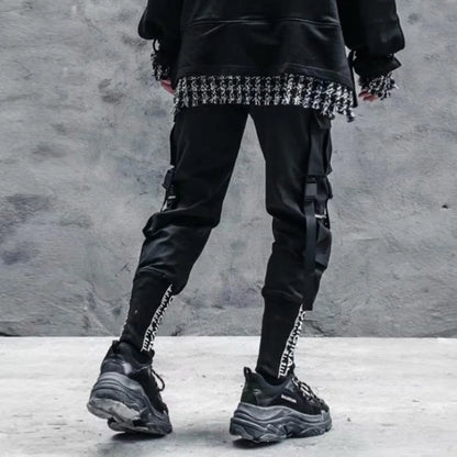 Harajuku Joggers Cargo Pants Men Fashion Casual Multi Pocket Streetwear techwear Men Women Sport Trousers Trending y2k Style - Kimlud