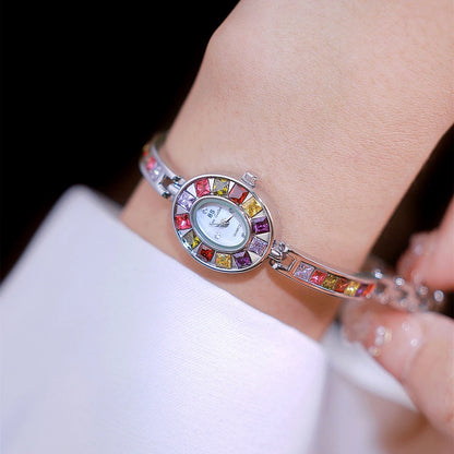 QUARTZ WATCH BS New Best-selling Watch Factory Direct Export Chain With Gradient Light Luxury Women's - Piece Consignment FA1681 - Kimlud