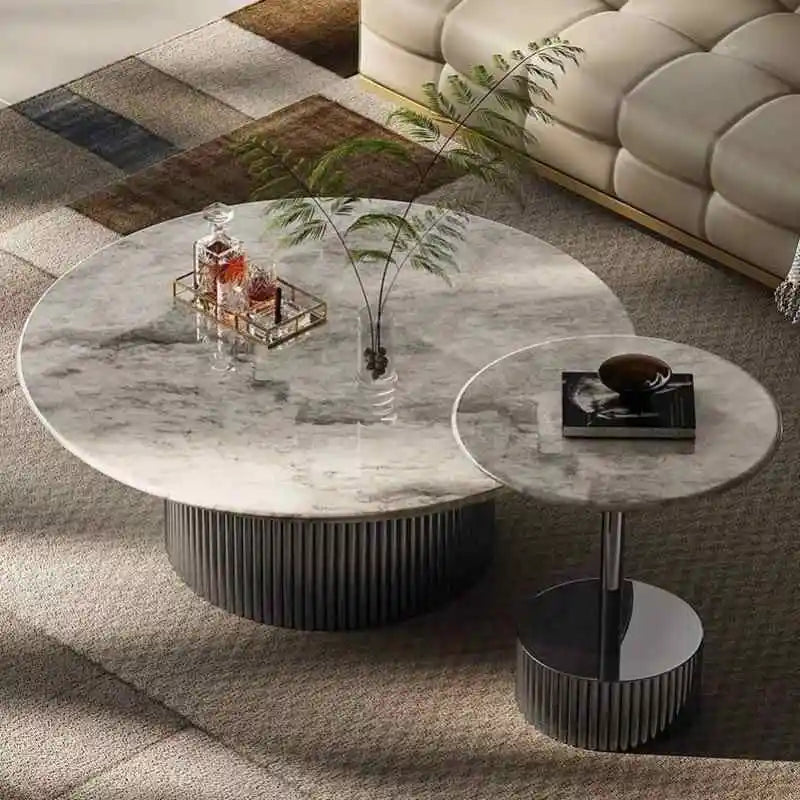 Contemporary Style Modern Luxury Living Room Coffee Table Nordic Metal Home Furniture - Kimlud